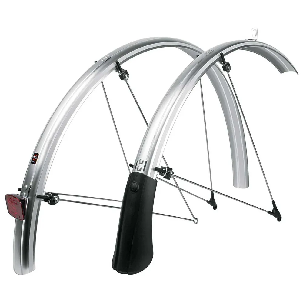 SKS Bluemels 28in Mudguard Set Silver