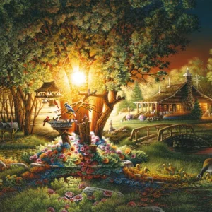 Schmidt Spiele Puzzle Magnificent Spring Glow - 1000 pieces
