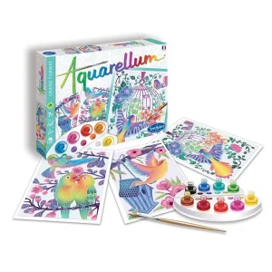 Sentosphère Puzzle Aquarellum - Birds Take Flight