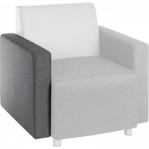 Teknik Office Cube Modular Interchangeable Fabric Armrest Only Dark