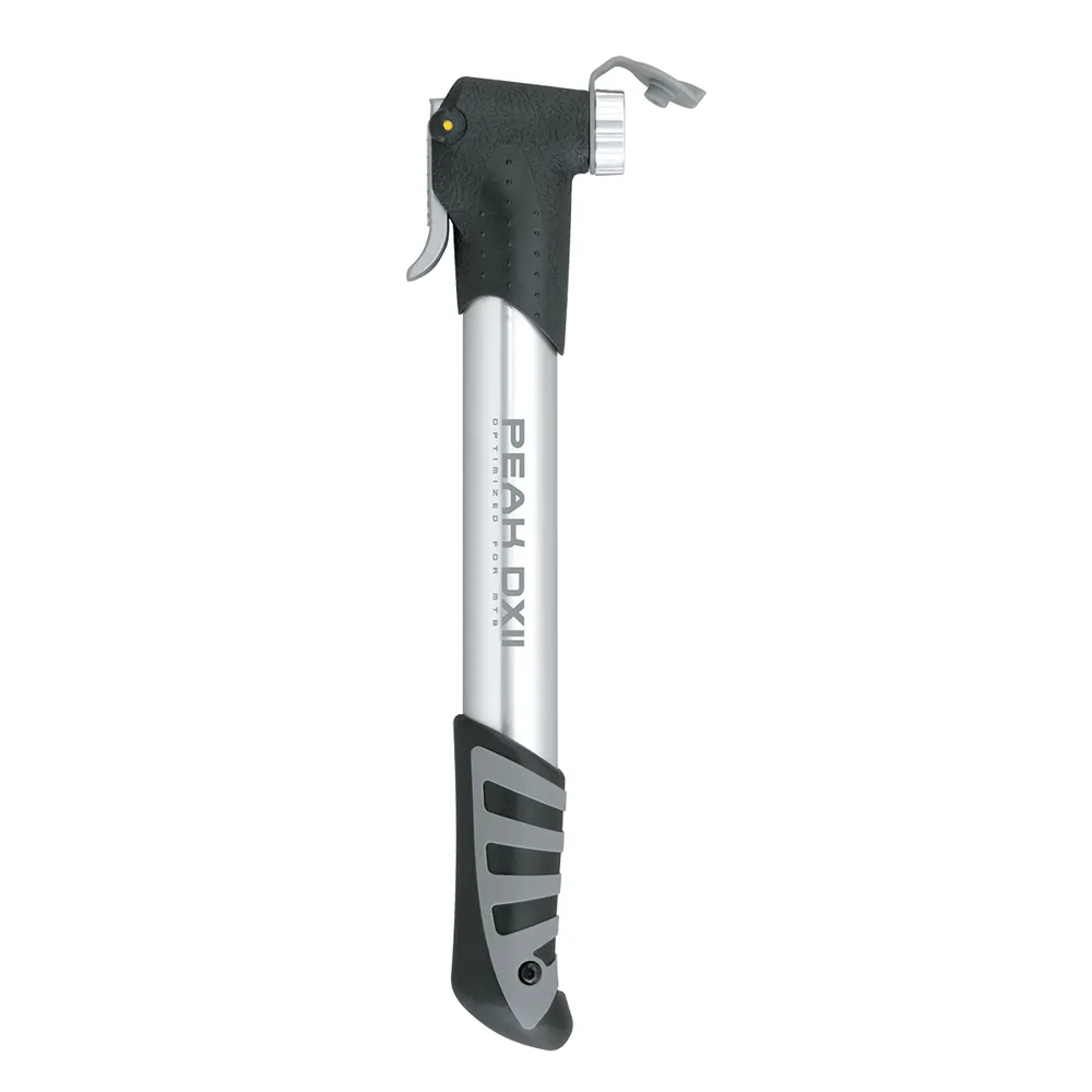 Topeak Peak DX II Mini Pump Silver