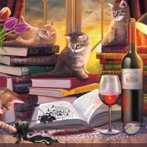 Trefl Puzzle Cat's evening - 2000 pieces