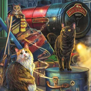 Trefl Puzzle Magic Collection: Witchwood Express - 1000 pieces