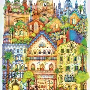 Trefl Puzzle Midnight In Barcelona - 1000 pieces