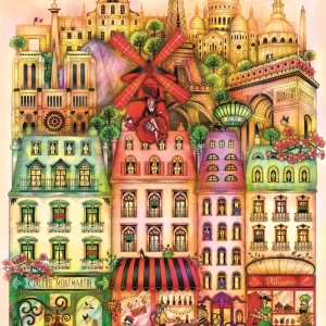 Trefl Puzzle Midnight In Paris - 1000 pieces