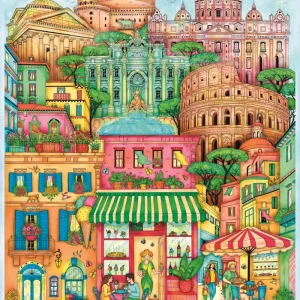 Trefl Puzzle Midnight In Rome - 1000 pieces