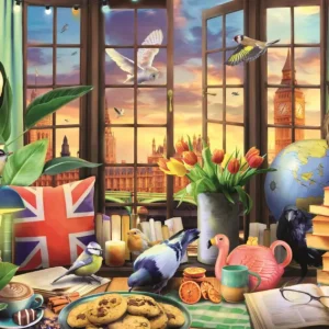 Trefl Puzzle Tea Time: All things British - 1000 pieces