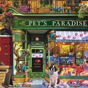 Trefl Puzzle Tea Time: Pet's Paradise - 1000 pieces