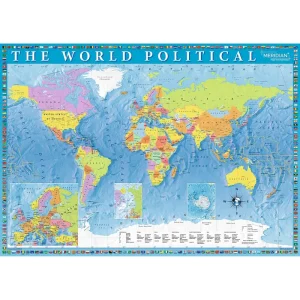 Trefl Puzzle The World Political - 2000 pieces