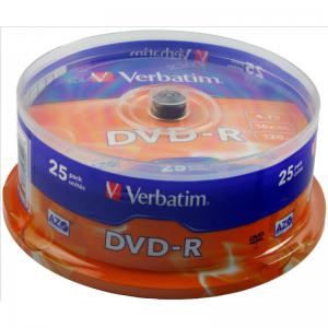 Verbatim DVD-R Spindle Ref 43522-1 Pack 25 4067555
