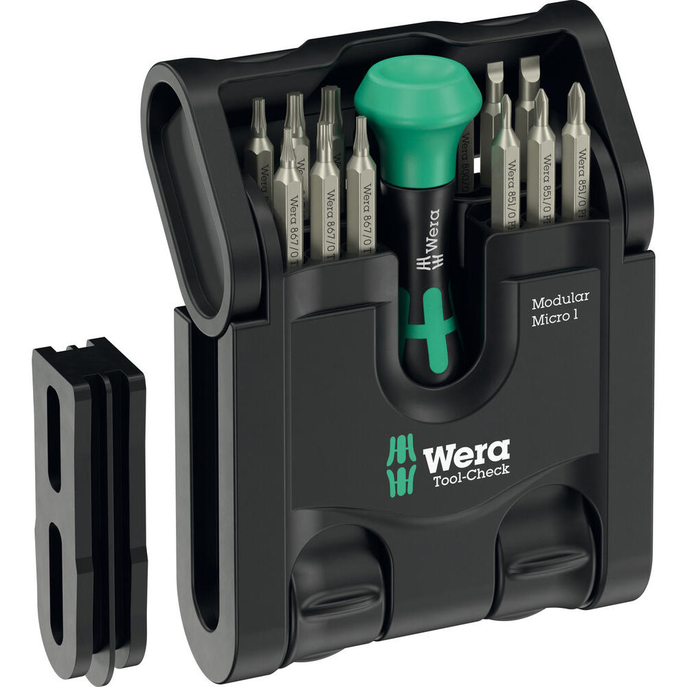Wera Tool Check 21 Piece Modular Micro Screwdriver Set