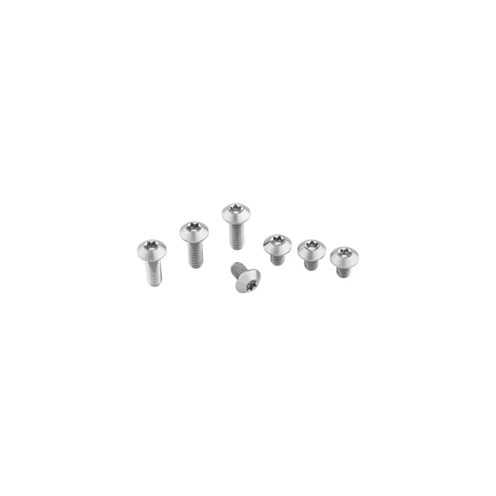 Wolf Tooth B-Rad Ti Bolt Upgrade Kit Silver