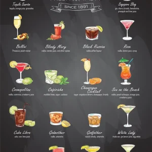 Yazz Puzzle Cocktails - 1000 pieces