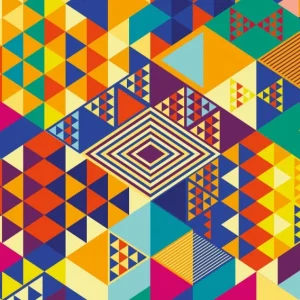 Yazz Puzzle Geometric Pattern - 1000 pieces