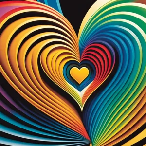 Yazz Puzzle In Heart - 1000 pieces