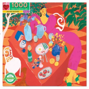 eeBoo Puzzle EATING OUTSIDE - 1000 pieces