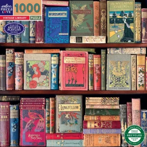 eeBoo Puzzle Vintage Library - 1000 pieces