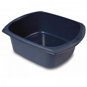 Addis Large Washing Up Bowl 9.5L Capacity In Ink Blue, 38 X 32 X 14 Cm