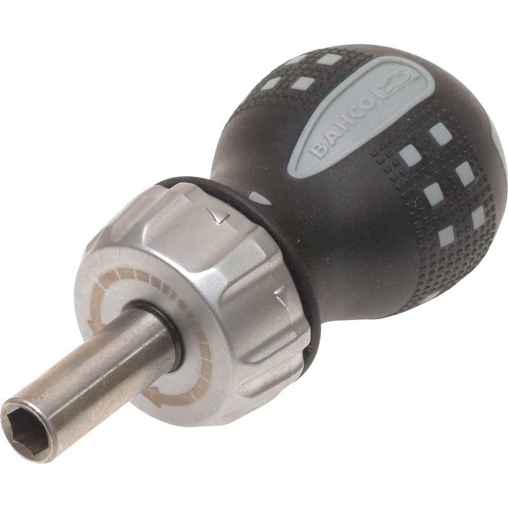 Bahco Stubby Ratchet Screwdriver