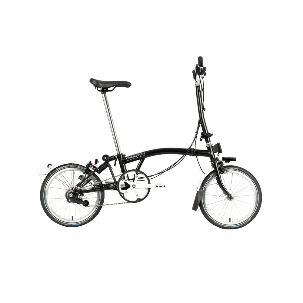 Brompton C-Line Explore High Bar Folding Bike Black
