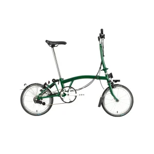 Brompton C-Line Explore High Bar Folding Bike Racing Green