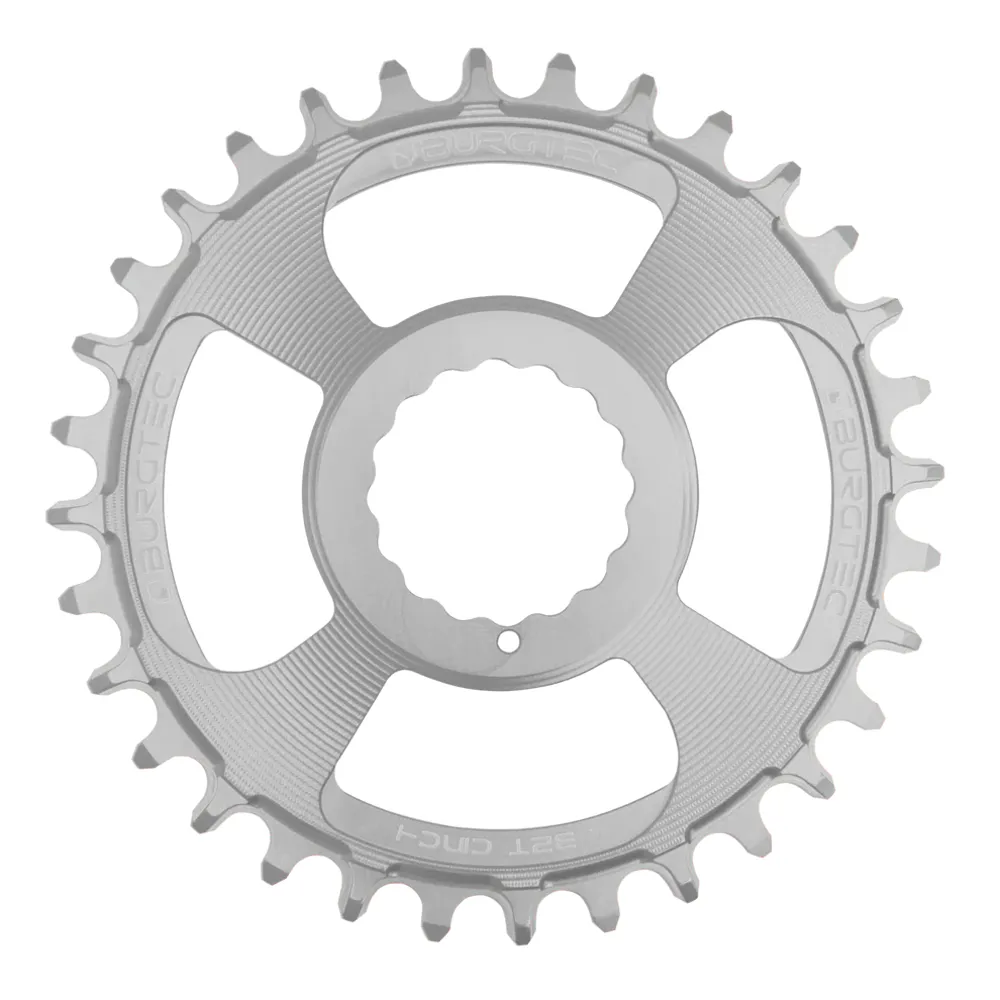 Burgtec Race Face Cinch Thick/Thin Chainring Silver