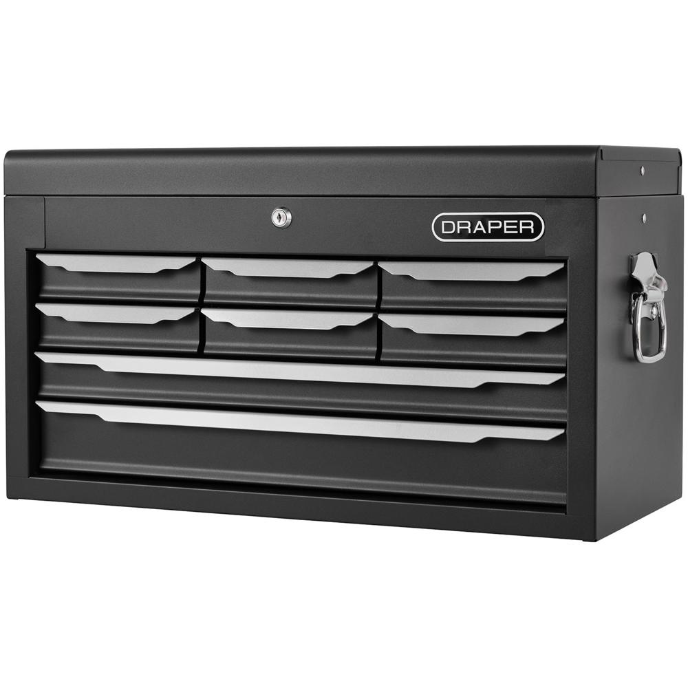 Draper 8 Drawer Tool Chest Black