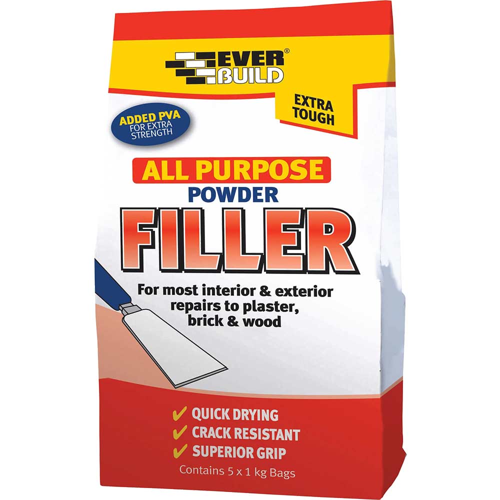 Everbuild All Purpose Powder Filler 5kg