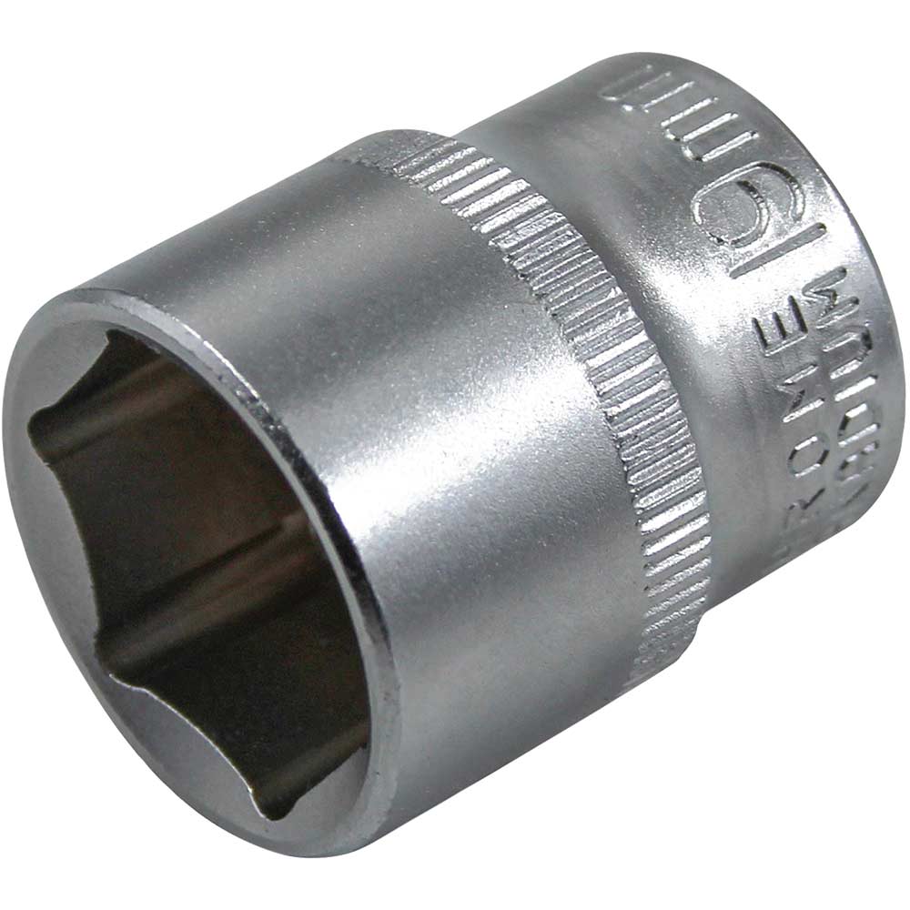Faithfull 3/8" Drive Hexagon Socket 3/8" 19mm