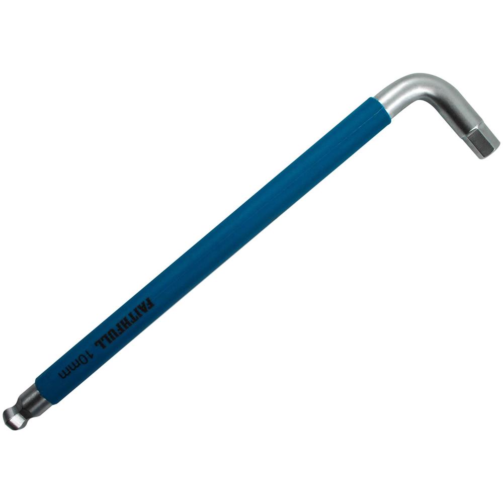 Faithfull Colour Coded Ball End Hexagon Allen Key 10mm