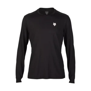 Fox Ranger DR LS Shepherds Jersey Black