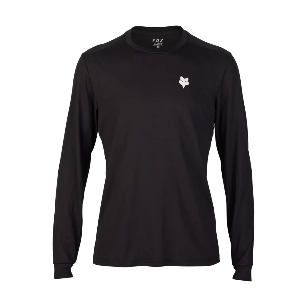 Fox Ranger DR LS Shepherds Jersey Black