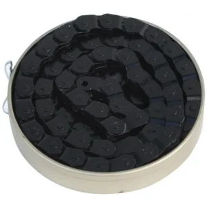 Gusset Slink Coloured Chain Black