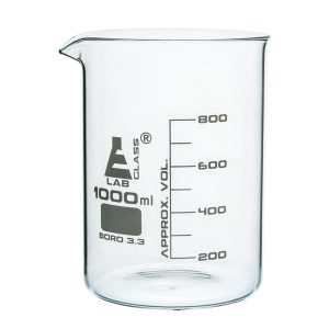 LabGlass Low Form Beaker with Spout Graduated 10,000ml