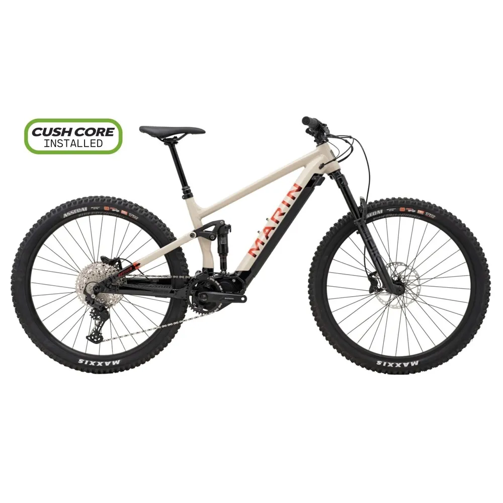 Marin Rift Zone E1 Electric Bike 2024 Grey/Red