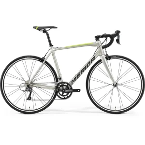 Merida Scultura Rim 100 Road Bike 2022 Silk Titan/green