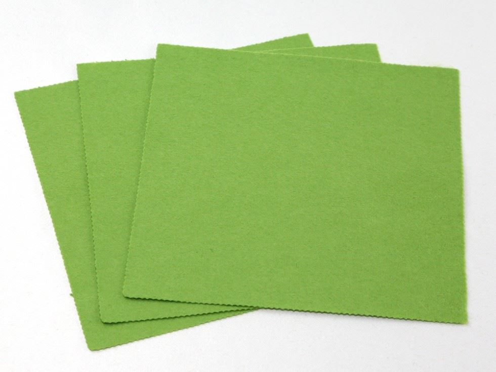 Minerva Core Range 18inch Acrylic Felt Fabric Sheets Spring Green