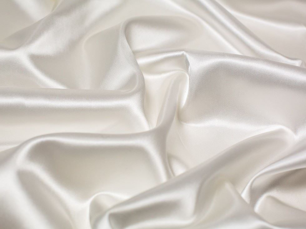 Minerva Core Range Acetate Satin Fabric Ivory