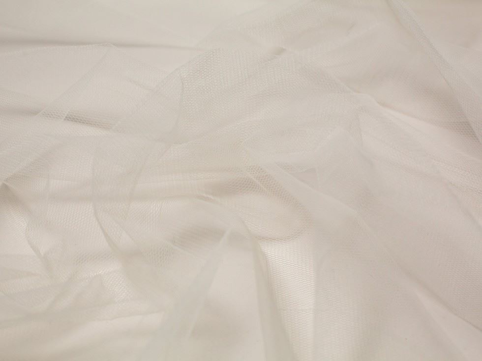 Minerva Core Range Dress Net Fabric Ivory