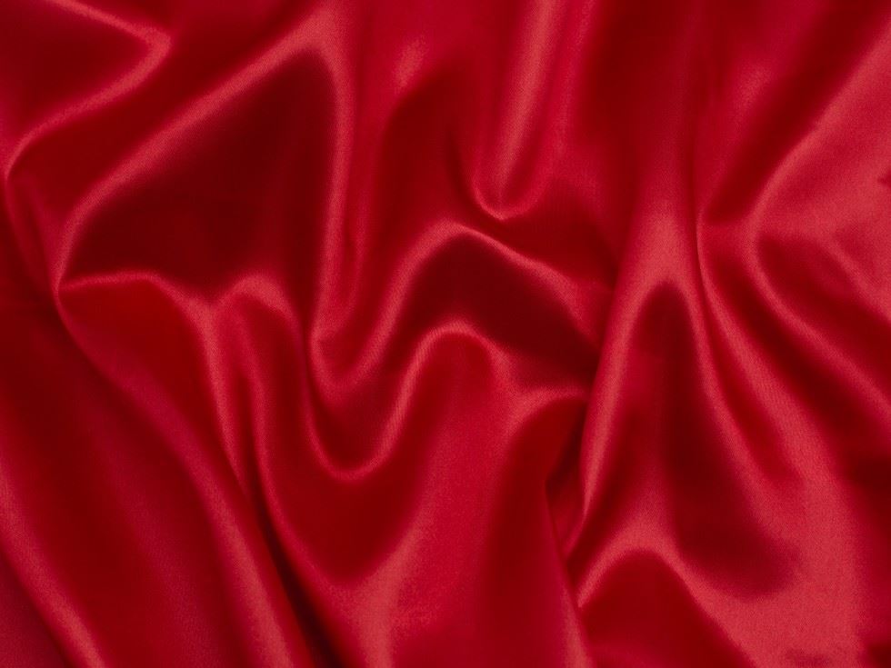 Minerva Core Range Liquid Satin Fabric Red
