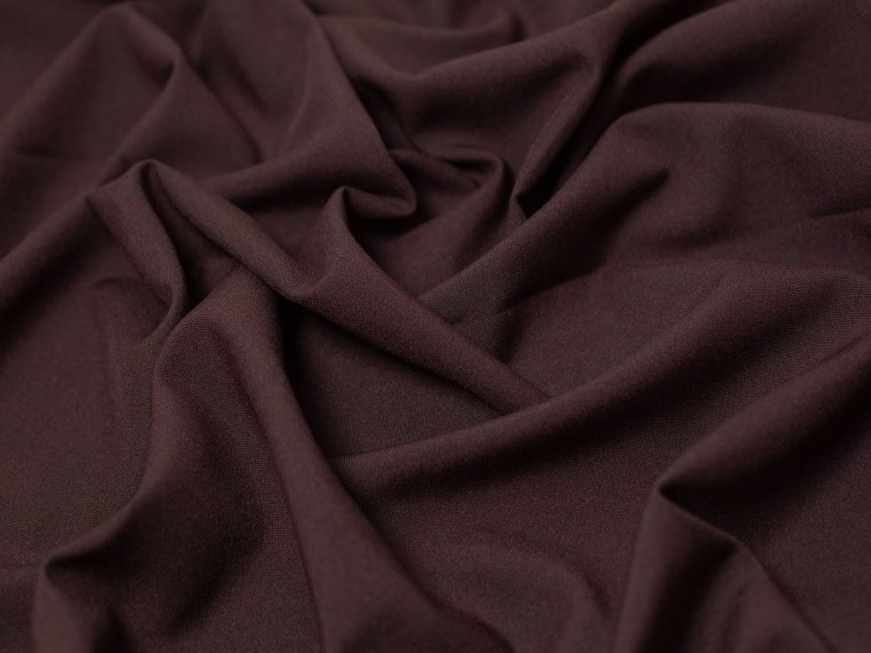 Minerva Core Range Polyester Suiting Fabric Brown