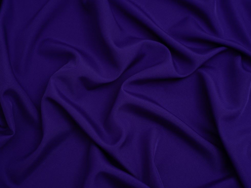 Minerva Core Range Soft Touch Crepe Fabric Mulberry