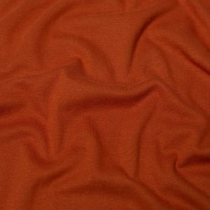 Minerva Core Range Tubular Ribbing Stretch Knit Fabric Ginger