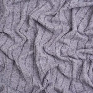 Minerva Core Range Wide Brushed Texture Rib Stretch Knit Fabric Powder Blue