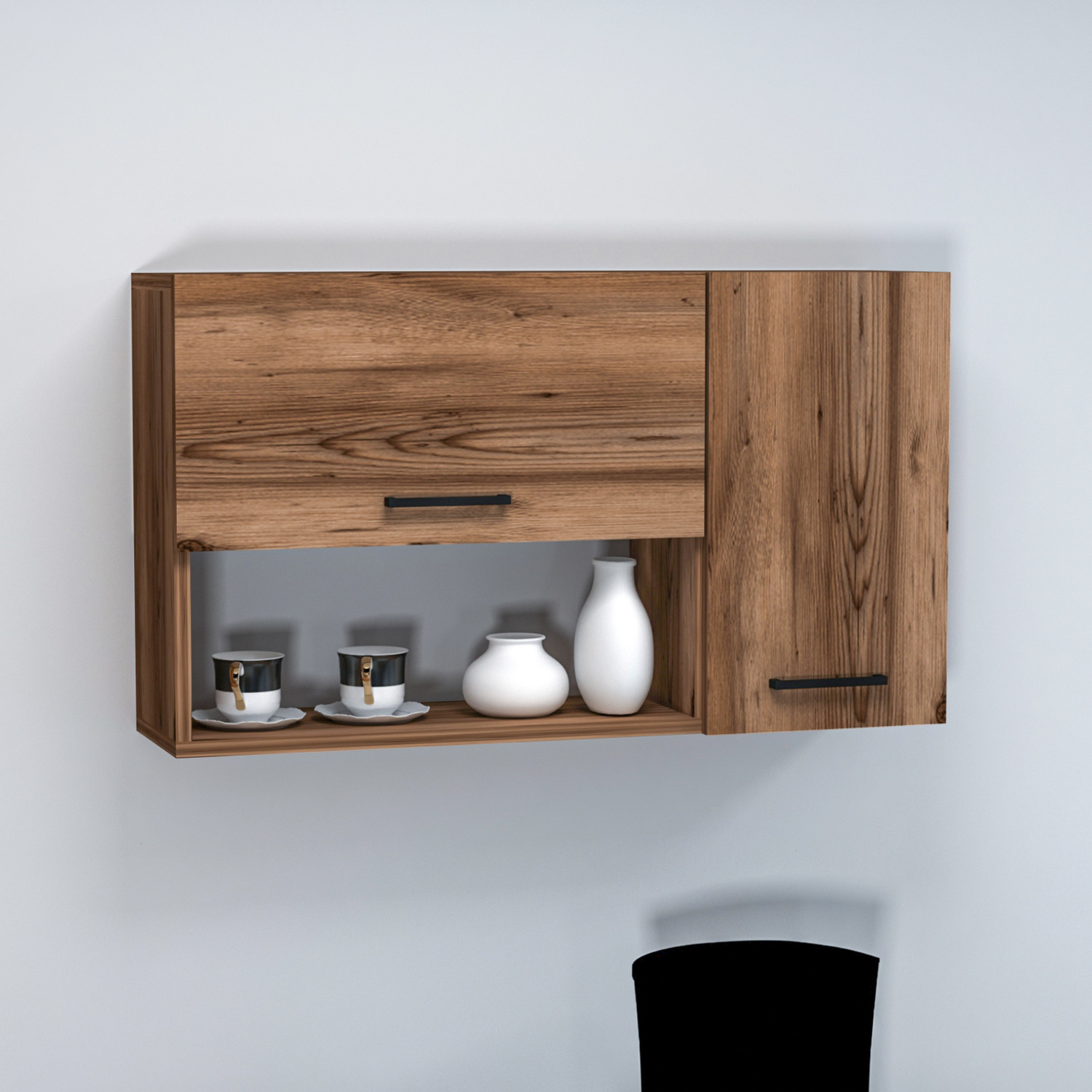 Multi - Purpose Cabinet Novarro - Light Walnut
