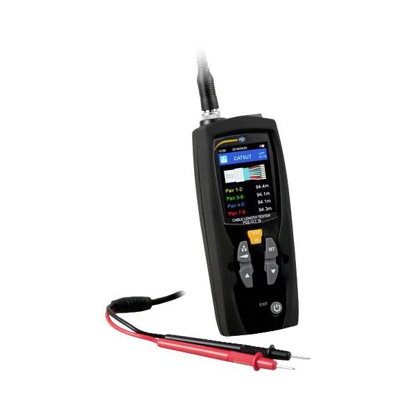 PCE Instruments PCE-CLT 10 Network Tester 3000m Range 2.4" TFT Display