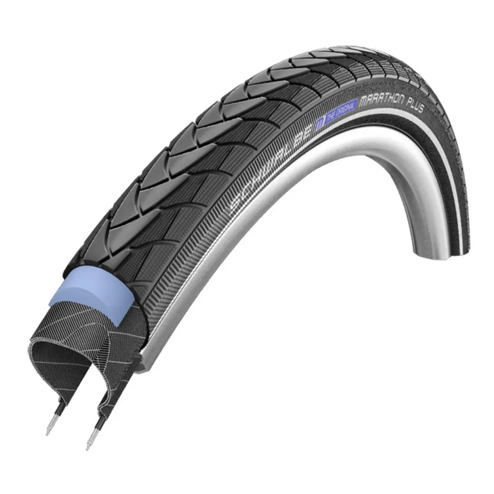 Schwalbe Marathon Plus 26in Tyre Black Reflective