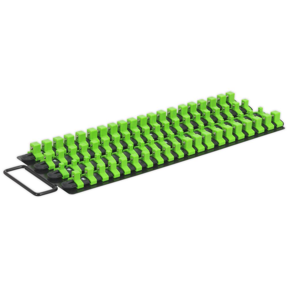Sealey Combination Drive 80 Clip Socket Rail Tray Combination
