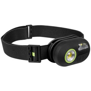 Sealey Rechargeable Sensor Function LED Head Torch Black / Green
