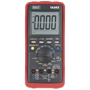Sealey TA203 15 Function Digital Multimeter and USB Interface